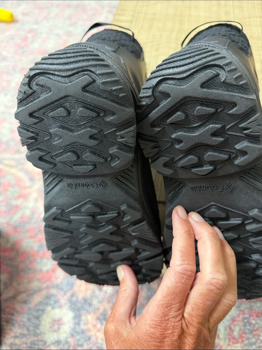 Columbia Kids Black Insulated Waterproof Snow Boots